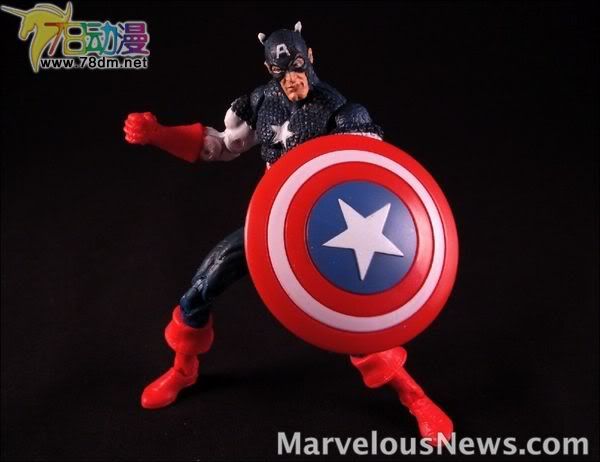 4寸惊奇漫画传奇Showdown系列 Booster Packs 第2代 Captain America 美国队长