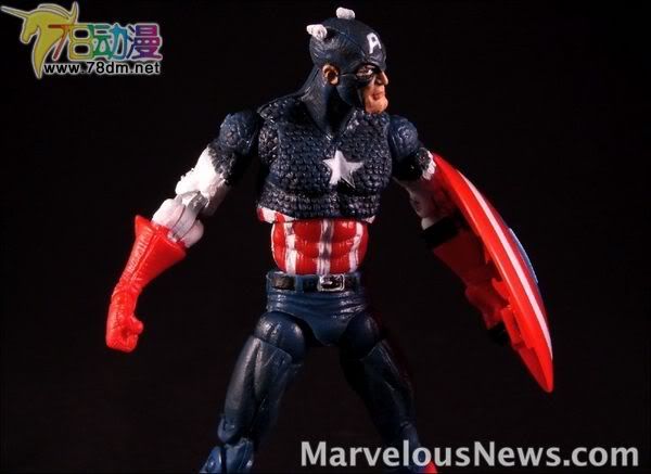 4寸惊奇漫画传奇Showdown系列 Booster Packs 第2代 Captain America 美国队长