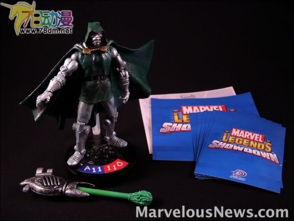 4寸惊奇漫画传奇Showdown系列 Booster Packs 第2代 Dr. Doom 末日博士