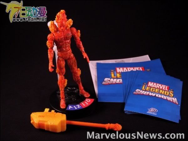 4寸惊奇漫画传奇Showdown系列 Booster Packs 第2代 Human Torch 霹雳火
