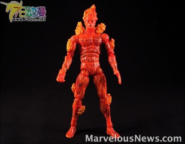 4寸惊奇漫画传奇Showdown系列 Booster Packs 第2代 Human Torch 霹雳火