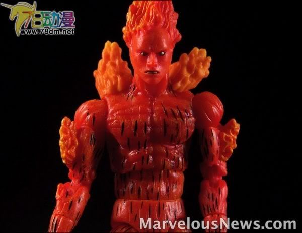 4寸惊奇漫画传奇Showdown系列 Booster Packs 第2代 Human Torch 霹雳火