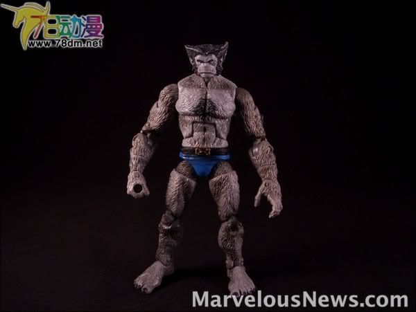 4寸惊奇漫画传奇Showdown系列 Booster Packs 第3代 Beast - Variant 蓝兽 特别版