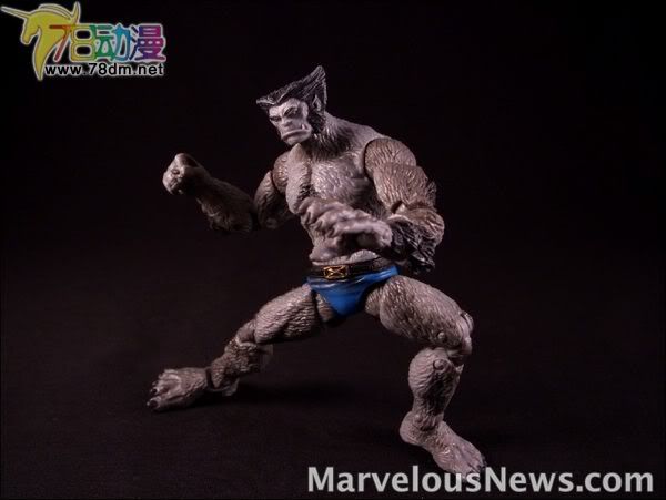 4寸惊奇漫画传奇Showdown系列 Booster Packs 第3代 Beast - Variant 蓝兽 特别版