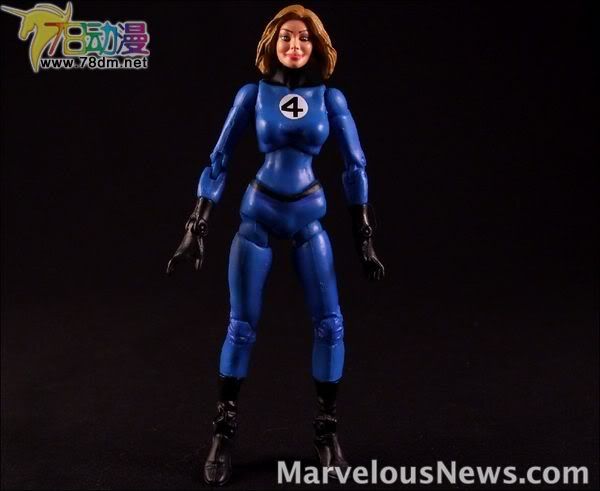 4寸惊奇漫画传奇Showdown系列 Booster Packs 第4代 Classic Invisible Woman 经典隐形女