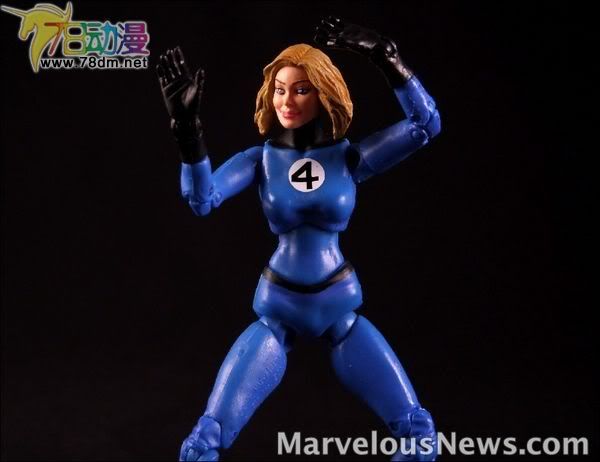 4寸惊奇漫画传奇Showdown系列 Booster Packs 第4代 Classic Invisible Woman 经典隐形女