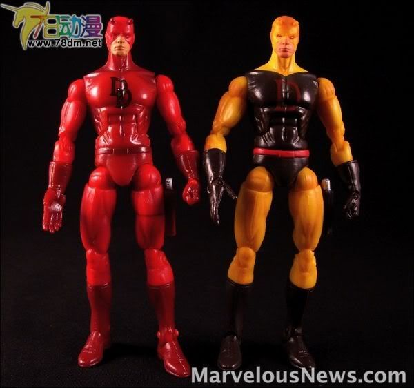 4寸惊奇漫画传奇Showdown系列 Booster Packs 第4代 Daredevil 夜魔侠
