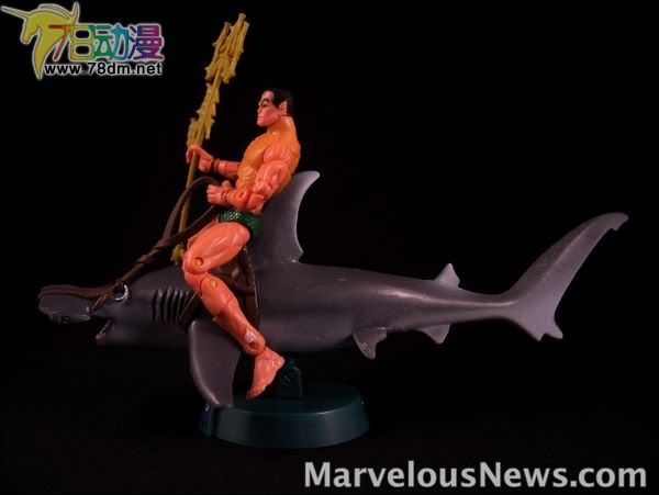 4寸惊奇漫画传奇Showdown系列 Booster Packs Namor & Hammerhead Shark  纳莫与鲨鱼艇
