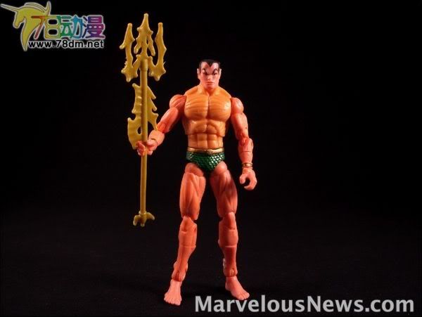 4寸惊奇漫画传奇Showdown系列 Booster Packs Namor & Hammerhead Shark  纳莫与鲨鱼艇