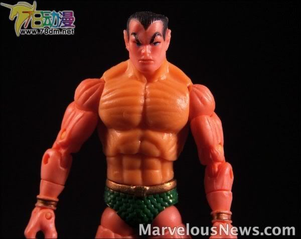4寸惊奇漫画传奇Showdown系列 Booster Packs Namor & Hammerhead Shark  纳莫与鲨鱼艇
