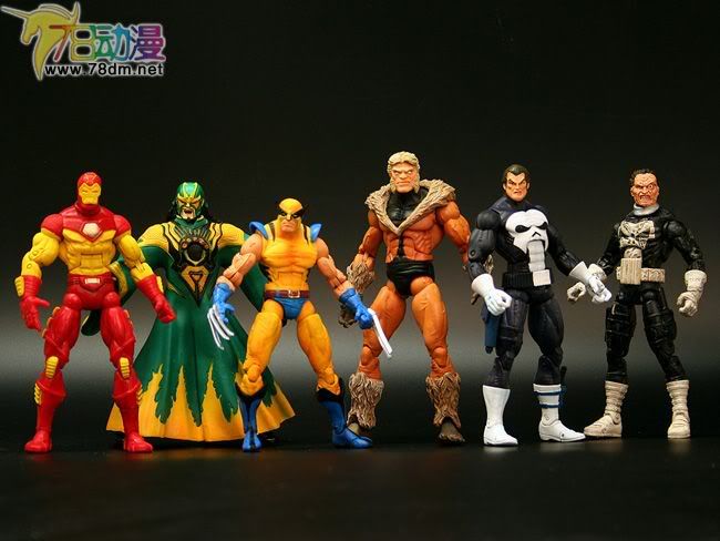Face-Off Archenemies 2-Packs 双面系列 第2代 Modular Iron Man and Mandarin 钢铁侠与Mandarin