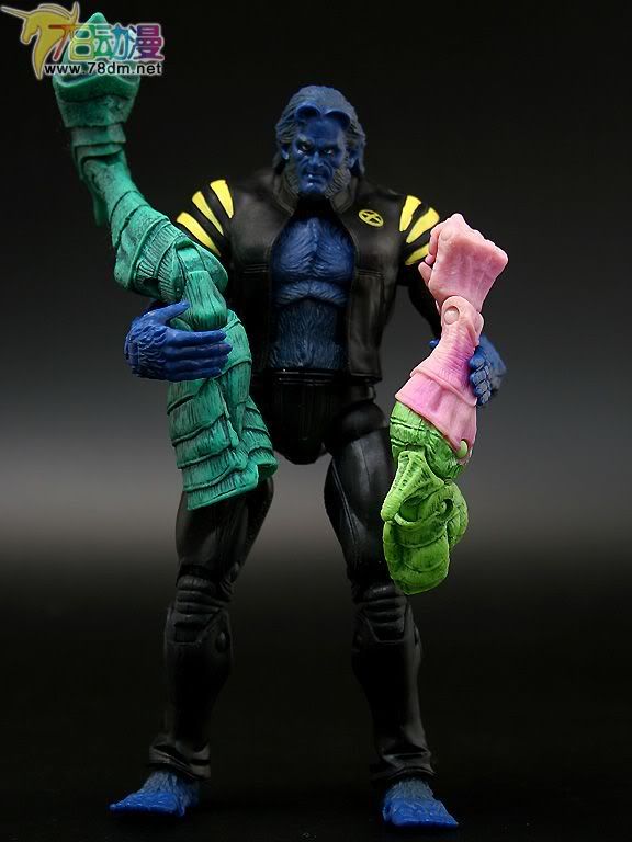 Marvel Legends Annihilus Series 孩之宝 第1代 Movie Beast 电影版 蓝兽