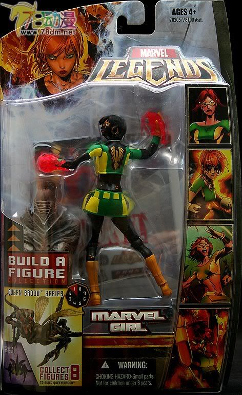 Marvel Legends Queen Brood Series 孩之宝 第3代 Marvel Girl 神奇女孩 特别版