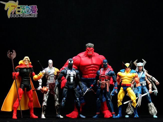 Marvel Legends Red Hulk Series 孩之宝 红浩克系列 Red Hullk 红浩克