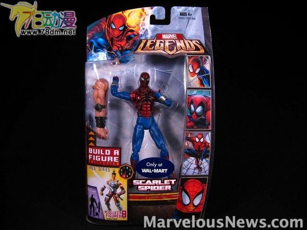 Marvel Legends 阿瑞斯 沃尔玛限定系列 猩红蜘蛛