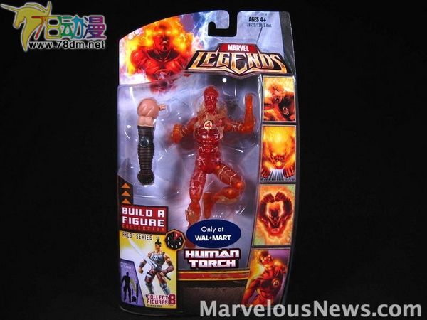 Marvel Legends 阿瑞斯 沃尔玛限定系列 霹雳火 新星变种
