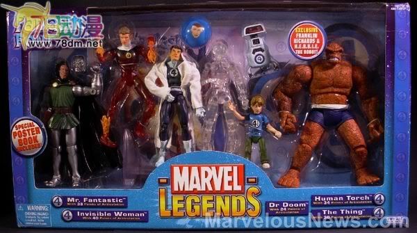 Fantastic Four 神奇四侠变体版礼盒 Mr. Fantastic 神奇先生