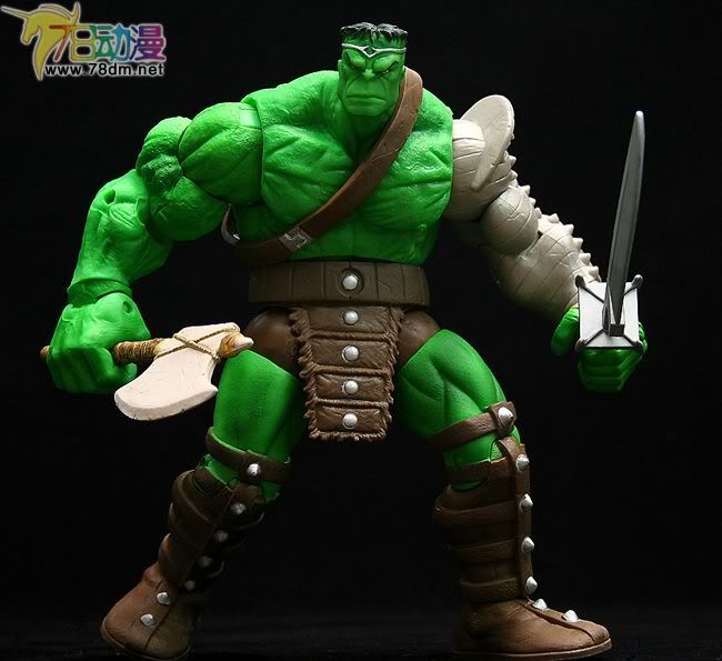 Marvel Legends Fin Fang Foom Series 孩之宝 绿巨人系列 King Hulk 国王浩克