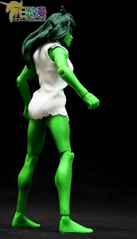 Marvel Legends Fin Fang Foom Series 孩之宝 绿巨人系列 Savage She Hulk 女绿巨人