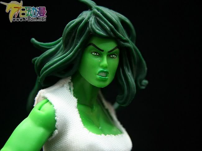 Marvel Legends Fin Fang Foom Series 孩之宝 绿巨人系列 Savage She Hulk 女绿巨人