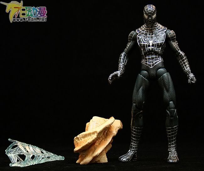 Marvel Legends Sandman Series 孩之宝 蜘蛛侠系列 Movie Symbiot Spider-Man 电影版黑蜘蛛侠