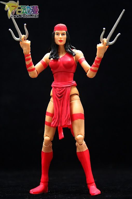Marvel Legends Twin Packs  双人套装第1代 Elektra and Ronin 黑天使与浪人