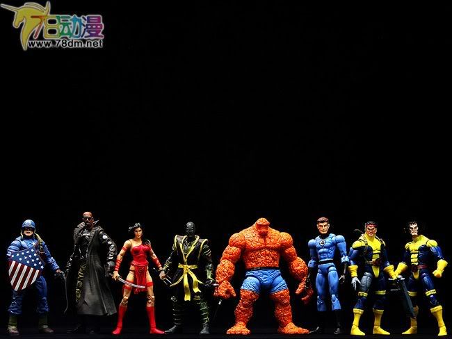 Marvel Legends Twin Packs  双人套装第1代 Elektra and Ronin 黑天使与浪人