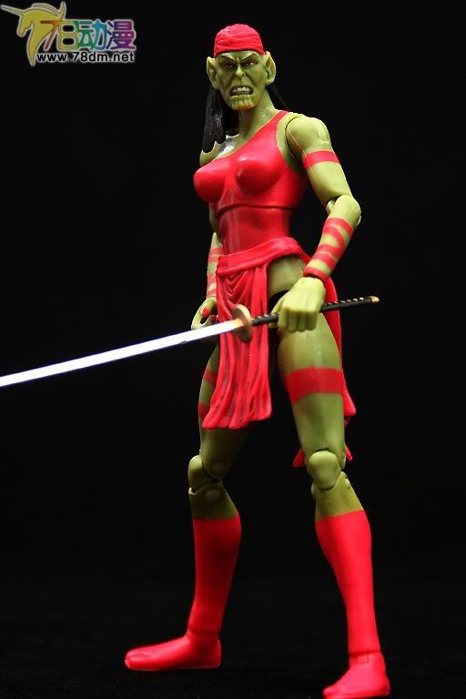 Marvel Legends Twin Packs  双人套装第1代 Skrull Elektra and Ronin  Skrull族黑天使与浪人