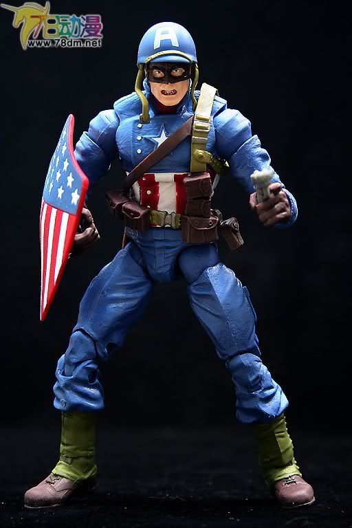 Marvel Legends Twin Packs  双人套装第1代 Ultimate Nick Fury and   Ultimate Captain America 终极独眼侠与终极美国队长