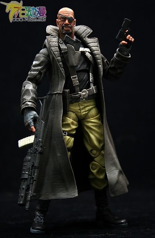 Marvel Legends Twin Packs  双人套装第1代 Ultimate Nick Fury and   Ultimate Captain America 终极独眼侠与终极美国队长