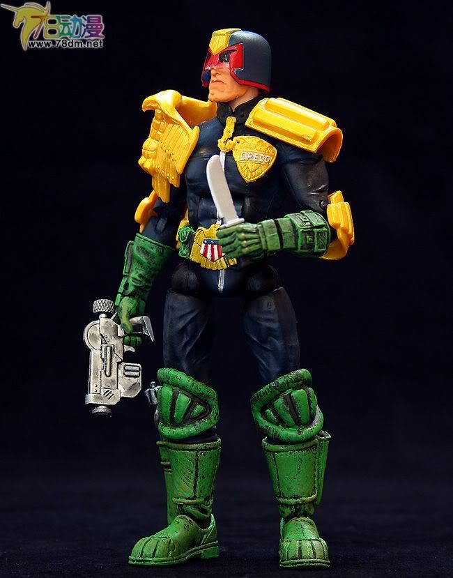Series 1 Pitt Series  传奇漫画英雄系列 第1代 Judge Dredd