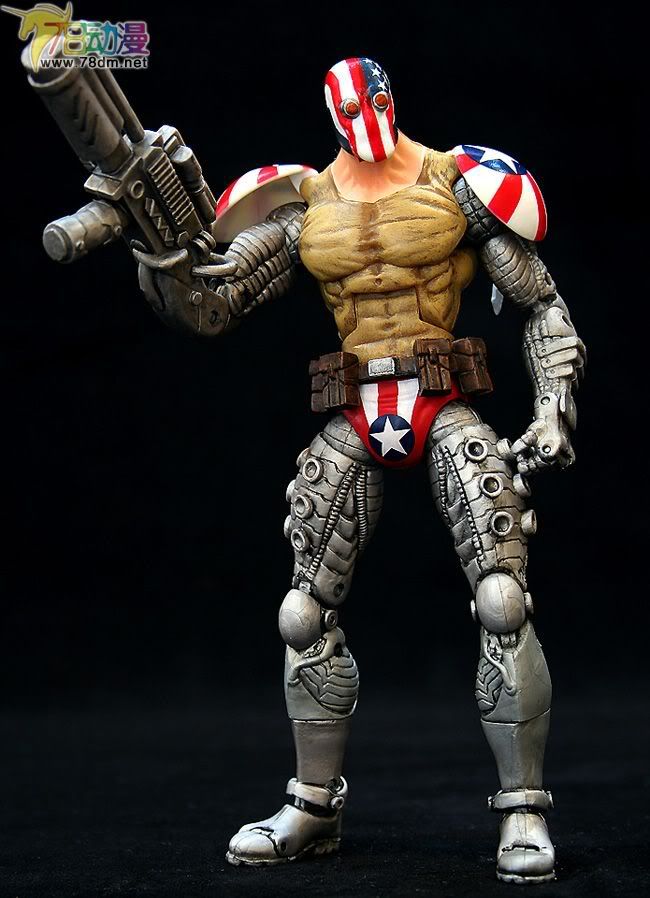 Series 1 Pitt Series  传奇漫画英雄系列 第1代 Super Patriot