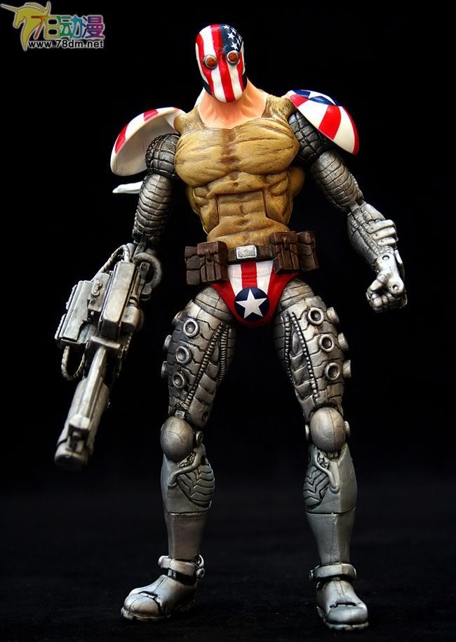 Series 1 Pitt Series  传奇漫画英雄系列 第1代 Super Patriot
