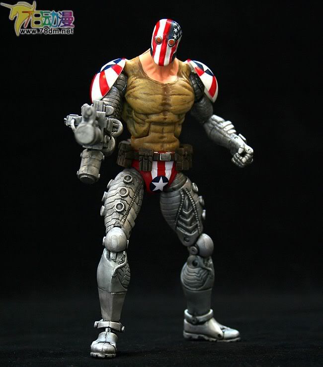 Series 1 Pitt Series  传奇漫画英雄系列 第1代 Super Patriot