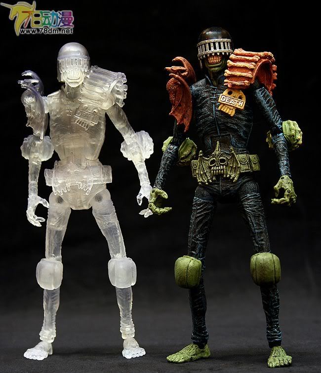 Series 2 Monkeyman Series 传奇漫画英雄系列 第2代 JudgeDeath 特别版