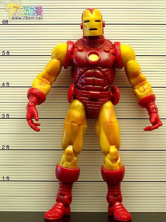 Marvel Legends Series 1 惊奇漫画传奇系列可动玩具 第1代 Iron Man 钢铁侠