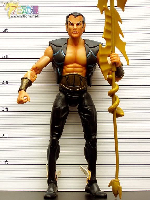 Marvel Legends Series 2 惊奇漫画传奇系列可动玩具 第2代 Namor 鲛人王纳莫