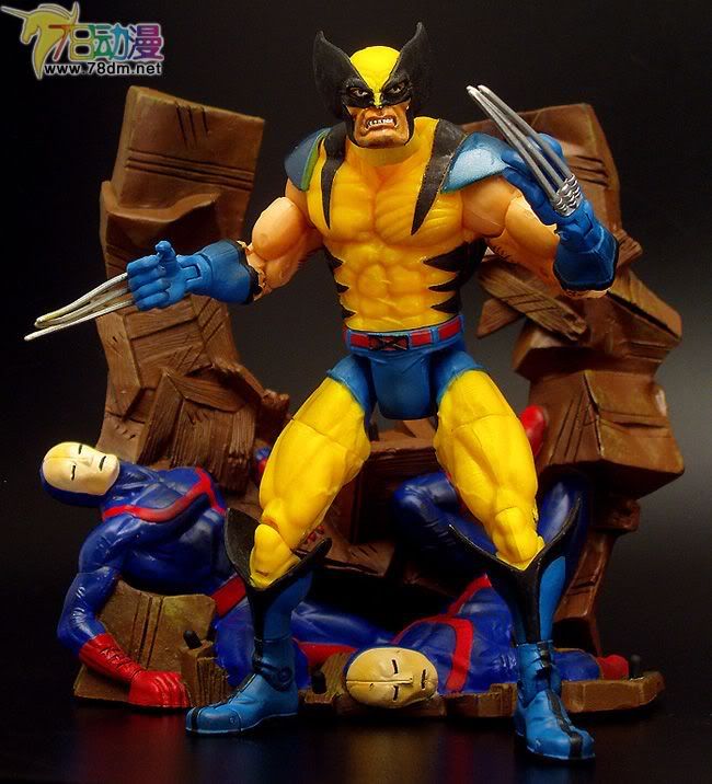 Marvel Legends Series 3 惊奇漫画传奇系列可动玩具 第3代 Wolverine 金刚狼