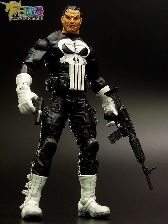 Marvel Legends Series 4 惊奇漫画传奇系列可动玩具 第4代 Punisher 惩罚者