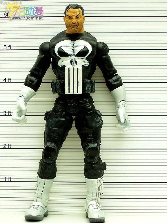 Marvel Legends Series 4 惊奇漫画传奇系列可动玩具 第4代 Punisher 惩罚者