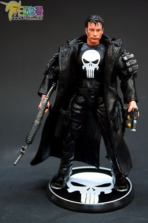 Marvel Legends Series 6 惊奇漫画传奇系列可动玩具 第6代 Movie Punisher 电影版 惩罚者