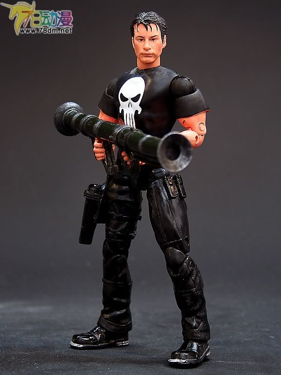 Marvel Legends Series 6 惊奇漫画传奇系列可动玩具 第6代 Movie Punisher 电影版 惩罚者
