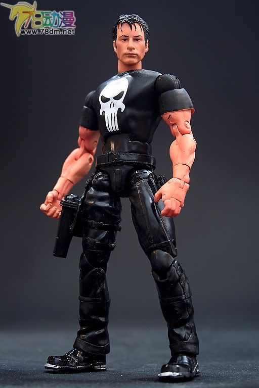 Marvel Legends Series 6 惊奇漫画传奇系列可动玩具 第6代 Movie Punisher 电影版 惩罚者