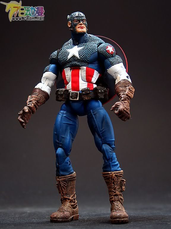Marvel Legends Series 8 惊奇漫画传奇系列可动玩具 第8代 Ultimate Captain America 终极美国队长 特别版