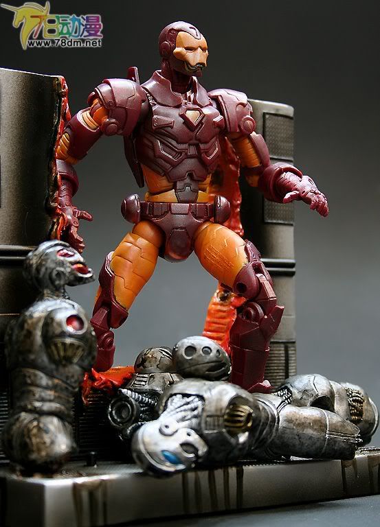 Marvel Legends Series 8 惊奇漫画传奇系列可动玩具 第8代 Modern Iron Man 现代钢铁侠