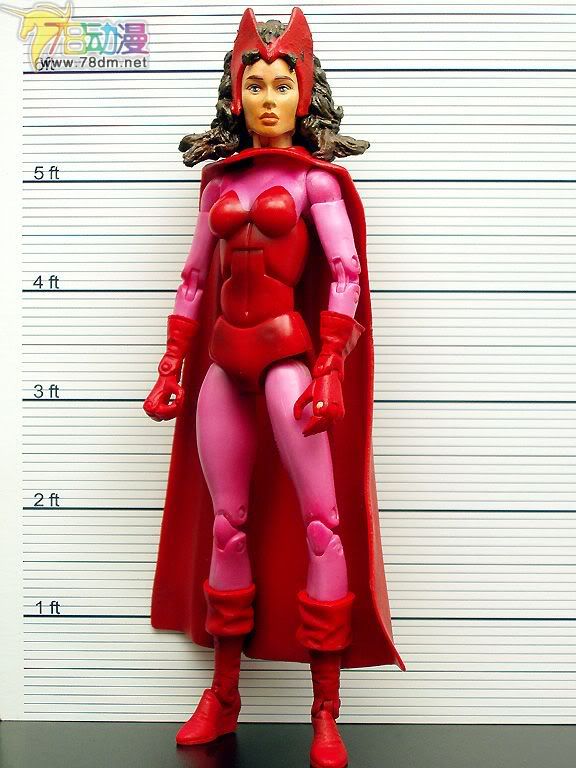 Marvel Legends Series 11 Legendary Riders Series 惊奇漫画传奇系列可动玩具 第11代 Scarlet Witch 红巫女