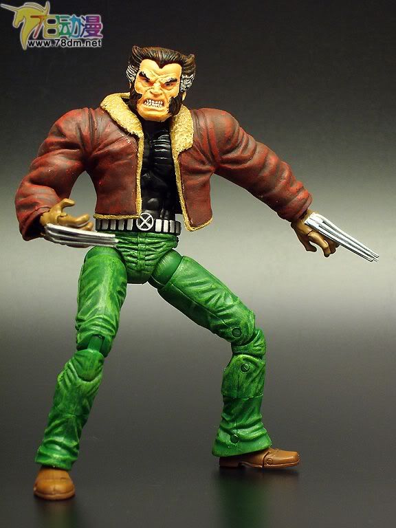 Marvel Legends Series 11 Legendary Riders Series 惊奇漫画传奇系列可动玩具 第11代 Days of Future Past Logan 便服罗根
