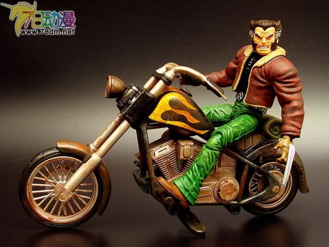 Marvel Legends Series 11 Legendary Riders Series 惊奇漫画传奇系列可动玩具 第11代 Days of Future Past Logan 便服罗根