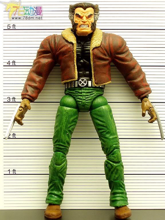 Marvel Legends Series 11 Legendary Riders Series 惊奇漫画传奇系列可动玩具 第11代 Days of Future Past Logan 便服罗根