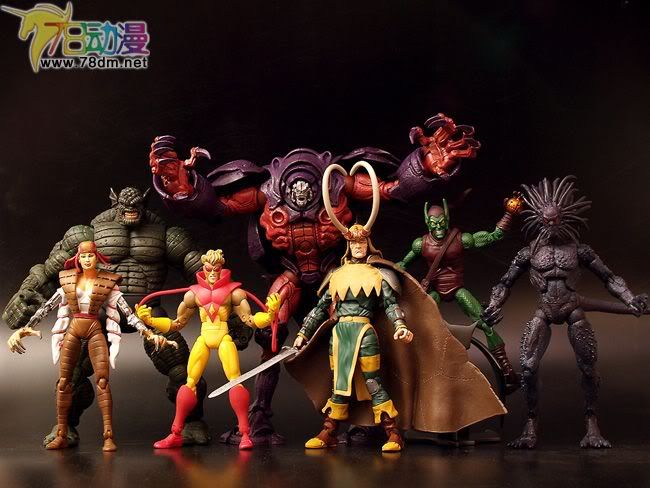 Marvel Legends Series 13 Onslaught Series 惊奇漫画传奇系列可动玩具 第13代 Onslaught